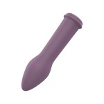 Nude Jade Mini Torpedo Silicone Vibrator - Purple | Mini Vibrators