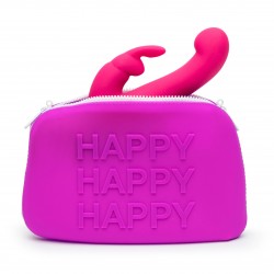 Happy Rabbit Storage Zip Bag Large - Purple