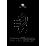 Ανοιχτό Ολόσωμο Καλσόν Lace Sleeve Crotchless Bodystocking - Μαύρο | Ολόσωμα Καλσόν Μεγάλα Μεγέθη