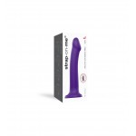 Dual Density Bendable Large Realistic Silicone Dildo with Suction Cup - Purple | Realistic Dildos
