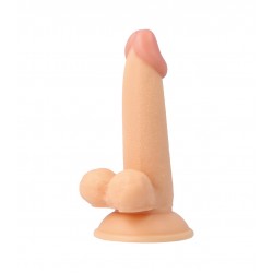Romeo Realistic Dildo with Balls & Suction Cup 16 cm - Flesh | Realistic Dildos