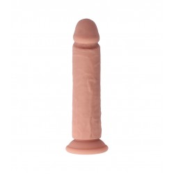 Dual Layer R25 Realistic Silicone Dildo with Suction Cup 23,5 cm - Flesh