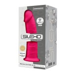 Dual Density Silicone Realistic Dildo with Suction Cup 23 cm - Red | Realistic Dildos