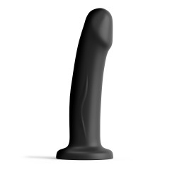 Ομοίωμα Πέους Σιλικόνης με Βεντούζα Real Pleasure X-Large Realistic Silicone Dildo with Suction Cup - Μαύρο | Ομοιώματα Πέους