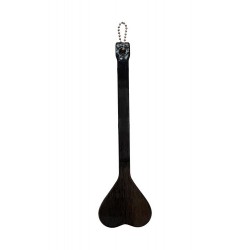 Ξύλινο Paddle Bamboo Spanking Paddle 7 - Μαύρο | Paddles