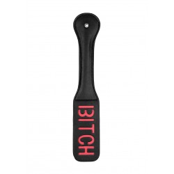 Ouch! Paddle - BITCH - Black | Paddles