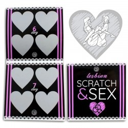 Sexy Ξυστό Scratch & Sex Lesbian Edition | Παιχνίδια για Party