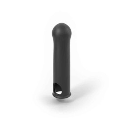 Liquid Soft Silicone Penis Extender - Black | Penis Extenders