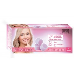 Ταμπόν HOT Intimate Care Soft Tampons - 10 Τεμάχια