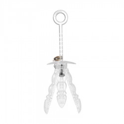 Expandable Anal Chastity Plug with Lock 13 x 5 cm