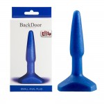 Μικρή Λεία Πρωκτική Σφήνα Backdoor Small Butt Plug - Μπλε | Πρωκτικές Σφήνες
