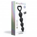 Πρωκτικές Χάντρες Σιλικόνης Bing Bang Large Silicone Anal Beads - Μαύρες | Πρωκτικές Χάντρες & Μπίλιες