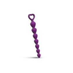 Bing Bang Small Silicone Anal Beads - Purple