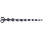 Πρωκτικές Χάντρες Σιλικόνης Extra Long 34 cm Silicone Anal Beads - Μαύρες | Πρωκτικές Χάντρες & Μπίλιες