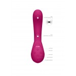 Miki Pulse Wave & Flickering G-Spot Vibrator - Pink | Rabbit Vibrators