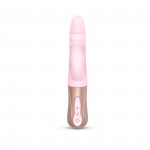 Sassy Bunny Thrusting & Tapping Silicone Rabbit G-Spot Vibrator - Pink | Rabbit Vibrators