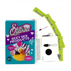 Παιχνίδι με Κάρτες Sex Toys SexQuartet Sex Toy Products | Sexy Επιτραπέζια Παιχνίδια