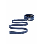Denim Style Collar with Leash - Blue | Collars