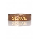 Κολάρο SLAVE The Subjection SLAVE Collar - Καφέ | Κολάρα