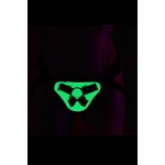 Radiant Glow in The Dark Strap On Harness - Green | Strap Ons