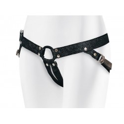 Lastic Strap On Harness - Black | Strap Ons