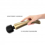 Rechargeable Deluxe Megawand Vibrating Wand - Gold | Wand Massagers