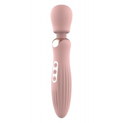 Glam Large Wand Silicone Vibrator - Pink | Wand Massagers
