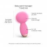 Μίνι Δονητής Μασάζ Itsy Bitsy Mini Wand Massage Vibrator - Ροζ | Συσκευές & Δονητές Μασάζ
