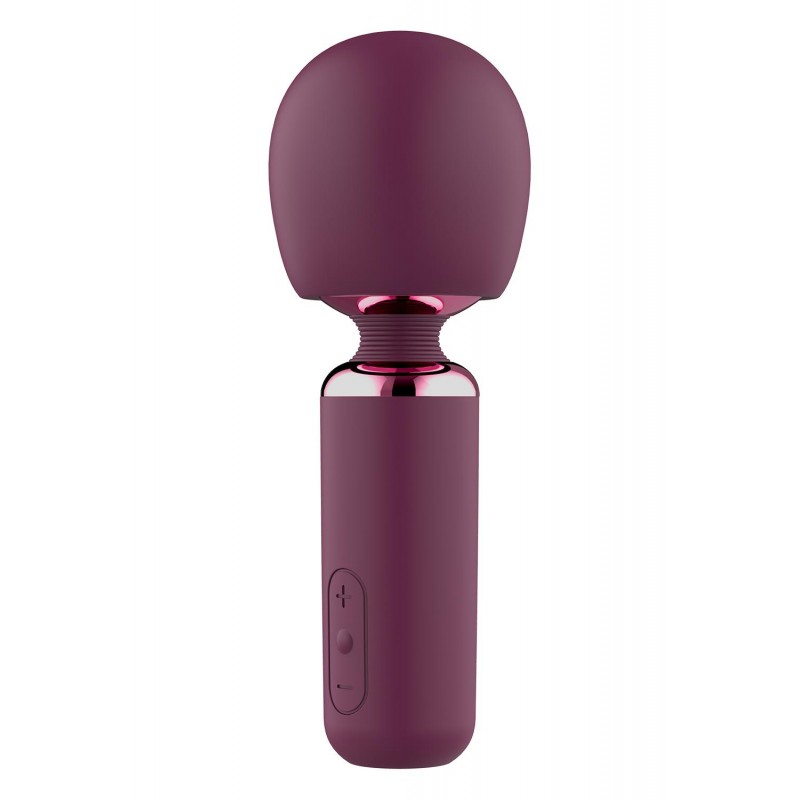 Glam Bold Ultra Powerful Mini Trabel Wand Vibrator - Purple | Wand Massagers