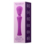 Premium Πανίσχυρη Συσκευή Μασάζ Σιλικόνης FemmeFunn Ultra Wand XL Powerful Silicone Massage Vibrator - Μωβ | Συσκευές & Δονητές Μασάζ