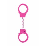 Beginner's Metal Hand Cuffs - Pink | Hand Cuffs & Ankle Cuffs