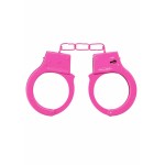 Beginner's Metal Hand Cuffs - Pink | Hand Cuffs & Ankle Cuffs