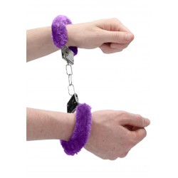 Beginner's Furry Hand Cuffs - Purple