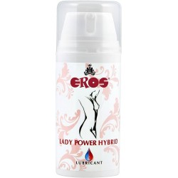Υβριδικό Λιπαντικό Σιλικόνης & Νερού Eros Lady Power Hybrid Silicone & Water Based Lubricant 100 ml