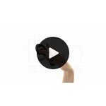 Μεταλλική Πρωκτική Σφήνα με Κόσμημα & Δαχτυλίδι Πέους Ball Stretcher with Metal Jewel Butt Plug Slim Star Fucker - Ασημί | Ball Stretchers