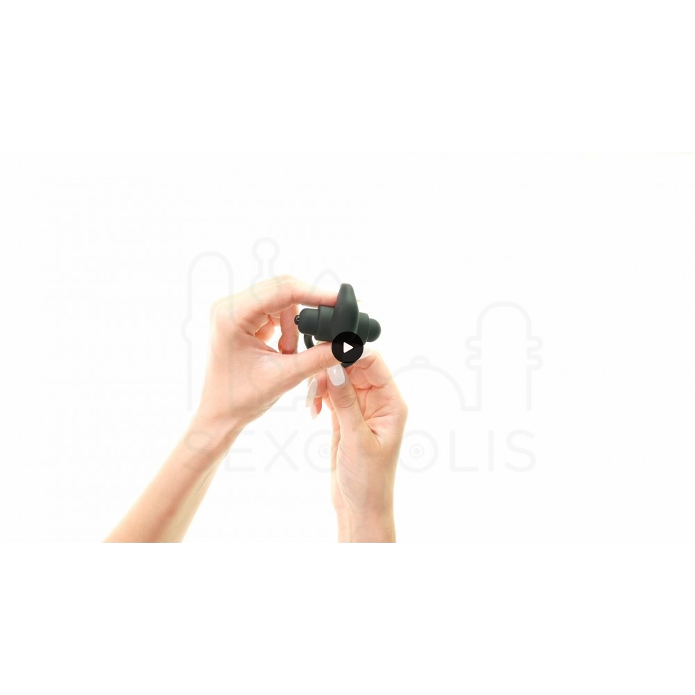 Δαχτυλίδι Πέους Σιλικόνης με Δόνηση E9 Silicone Vibrating Cock Ring - Μαύρο | Δονούμενα Δαχτυλίδια Πέους