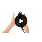 Μαστίγιο Joky Star Swift Flogger 38 cm - Μαύρο | Μαστίγια