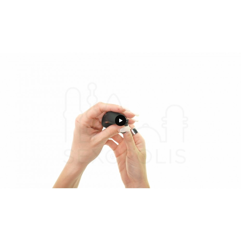 Δαχτυλίδι Πέους Σιλικόνης με Δόνηση Lunar Silicone Vibrating Cock Ring - Μαύρο | Δονούμενα Δαχτυλίδια Πέους