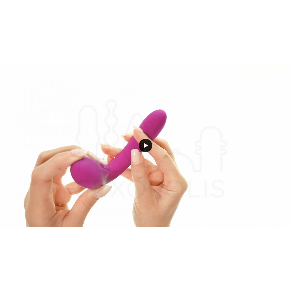Ασύρματος Δονητής Σιλικόνης για Ζευγάρια Match Up Premium Silicone Remote Controlled Couples Vibrator - Ροζ | Ασύρματοι Δονητές