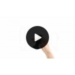 Ασύρματη Γυάλινη Δονούμενη Σφήνα με Βεντούζα Missy Remote Controlled Glass Butt Plug with Suction Cup - Μαύρη | Γυάλινα Dildo