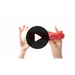XL Dildo Σιλικόνης που Εκσπερματώνει Monster Fisix Silicone Ejaculating Dildo 19 x 6 cm - Κόκκινο | Fantasy Dildos
