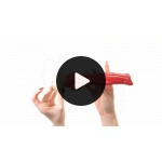Dildo Σιλικόνης που Εκσπερματώνει Monster Noxin Silicone Ejaculating Dildo 21 x 6 cm - Κόκκινο | Fantasy Dildos