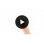 Πρωκτική Σφήνα με Εσωτερικές Κινούμενες Μπάλες No. 67 Sono Self Penetrating Butt Plug - Μαύρη | Πρωκτικές Σφήνες