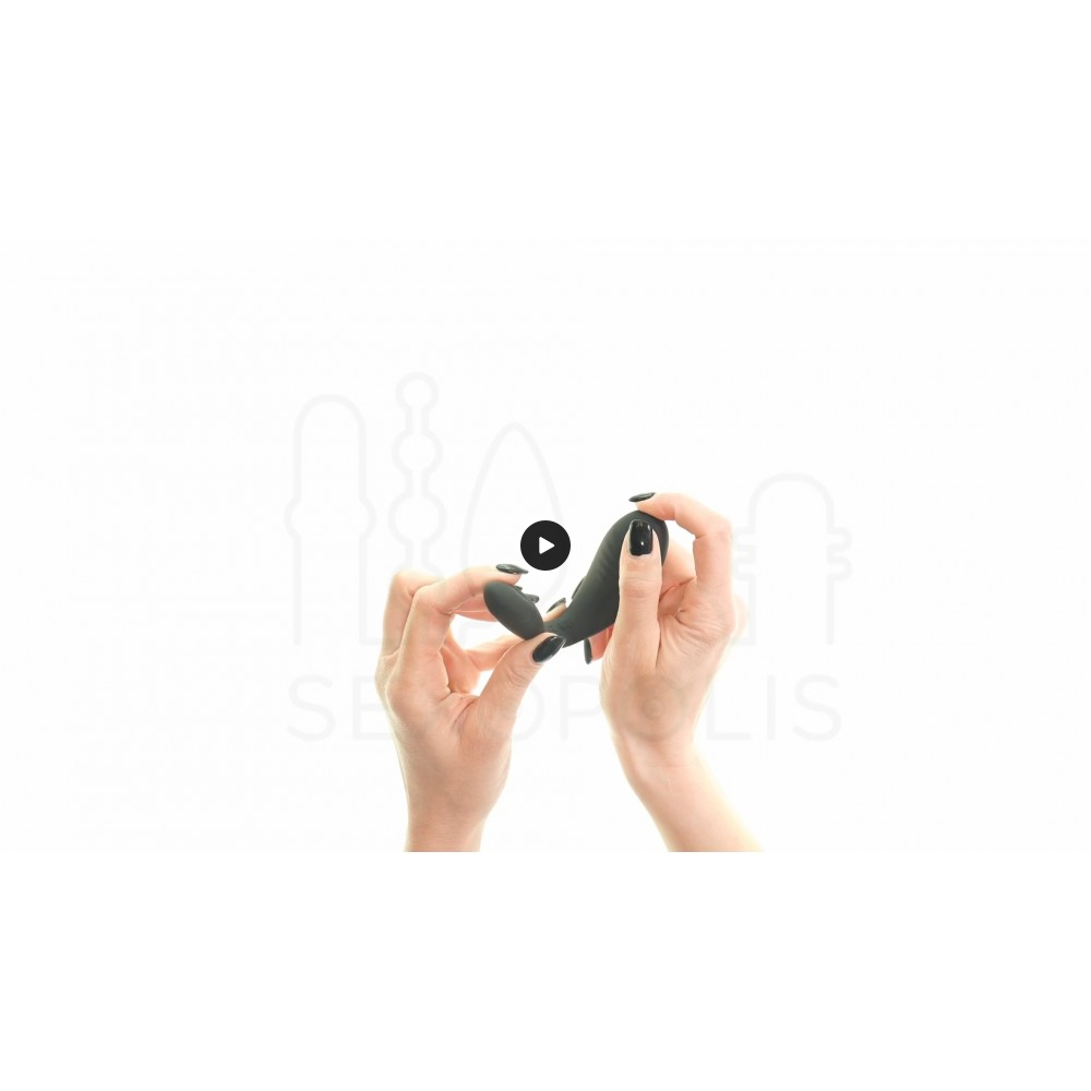 Ασύρματος Δονητής για Ζευγάρια Perfect Lover Remote Controlled Couples Vibrator - Μαύρος | Ασύρματοι Δονητές