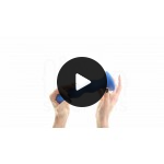 Premium Κυρτό Dildo Σιλικόνης με Βεντούζα Plug Balls XX-Large Silicone Premium Dildo with Suction Cup - Μπλε | Dildo για Strap On