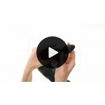 Ασύρματη Πρωκτική Σφήνα με Ουρά Remote Controlled Butt Plug with Fox Tail 6,5 x 3,1 cm - Μαύρη | Ασύρματοι Δονητές