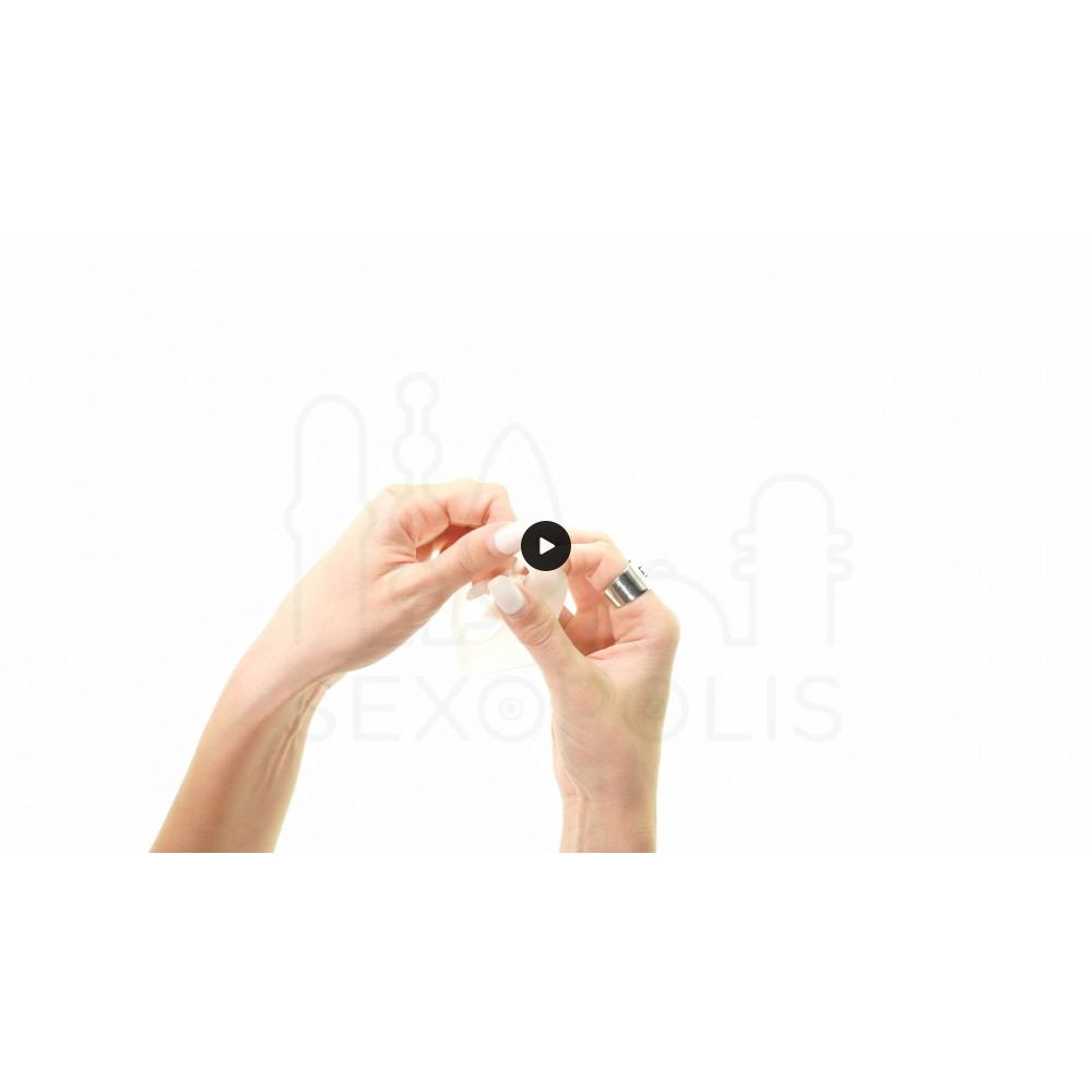 Δαχτυλίδι Πέους με Πιάσιμο για τους Όρχεις Sono No. 45 Cock Ring with Ball Strap - Διάφανο | Δαχτυλίδια Πέους