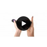 Ομοίωμα Πέους Σιλικόνης & Πρωκτική Σφήνα Switch Plug In XX-Large Semi Realistic Dildo with Butt Plug - Μαύρο | Ομοιώματα Πέους