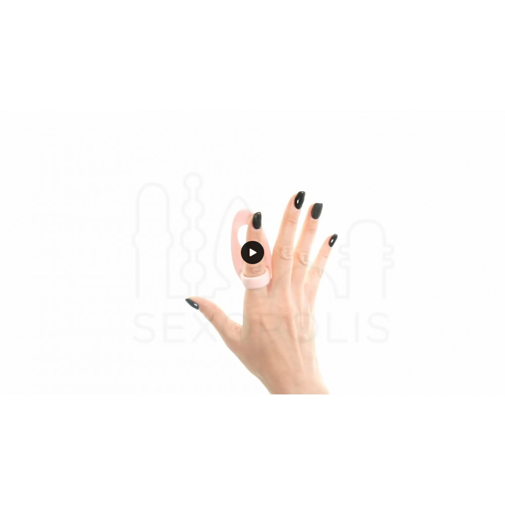 Δονητής Δαχτύλου Σιλικόνης Tickle Me Finger Vibrator with Silicone Sleeve - Ροζ | Δονητές Δαχτύλου