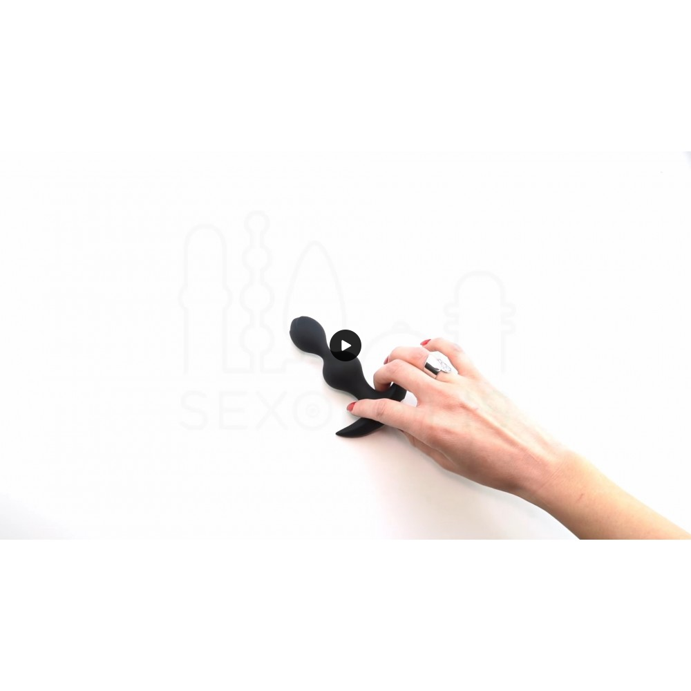 Δονούμενη Πρωκτική Σφήνα Σιλικόνης Twinny Bud Vibrating Butt Plug - Μαύρη | Δονούμενες Πρωκτικές Σφήνες